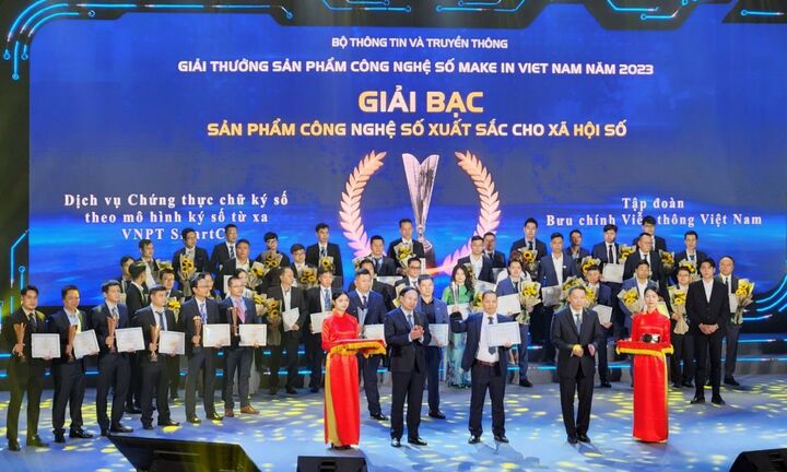 Sản phẩm số của VNPT 'chinh phục' Make in Vietnam 2023