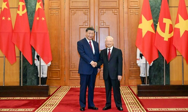 Việt Nam - Trung Quốc tuyên bố chung về tiếp tục làm sâu sắc và nâng tầm quan hệ