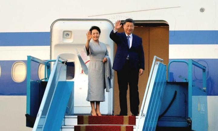 Tổng Bí thư, Chủ tịch Trung Quốc Tập Cận Bình lên máy bay rời Việt Nam