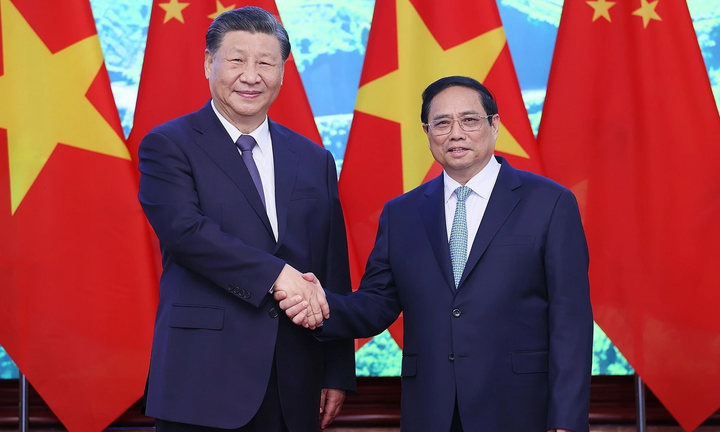 Thủ tướng Phạm Minh Chính hội kiến Tổng Bí thư, Chủ tịch Trung Quốc Tập Cận Bình