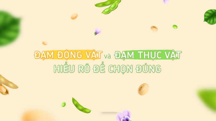 Hiểu toàn diện về đạm động vật và đạm thực vật để ăn khỏe, sống lành