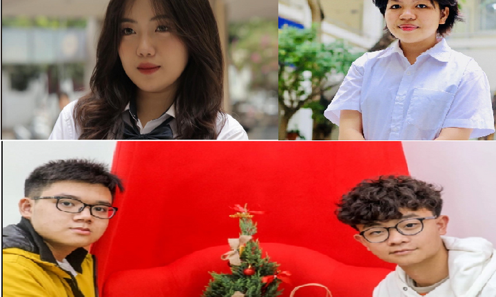 4 học sinh trường chuyên ở Hà Nội đỗ vào các trường top đầu thế giới