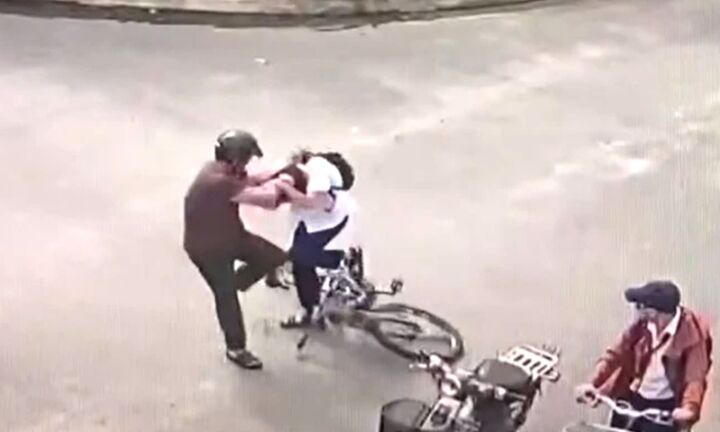 Một học sinh lớp 9 bị bố của bạn đánh phải nhập viện cấp cứu