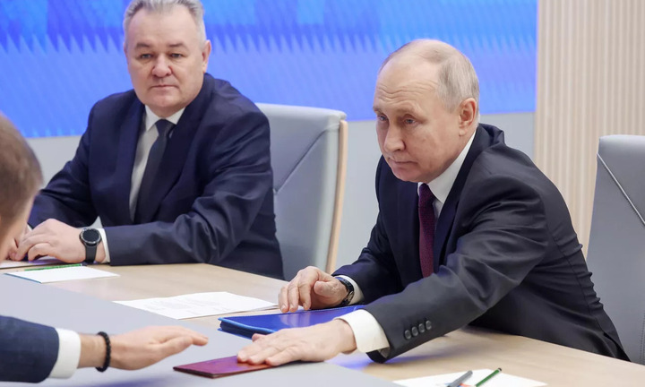 Video Tổng thống Nga Putin nộp hồ sơ tranh cử 2024