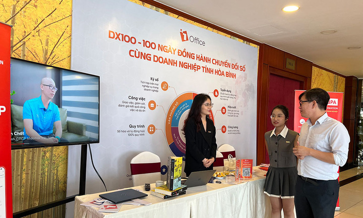 Hoà Bình: Tăng tốc chuyển đổi số trong doanh nghiệp