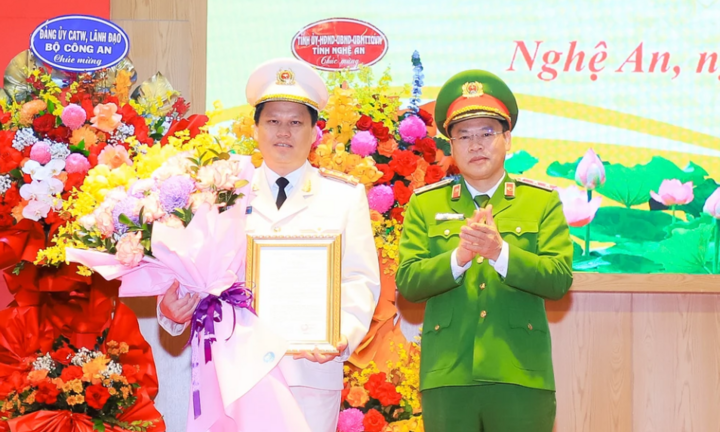 Nghệ An có tân Giám đốc Công an tỉnh
