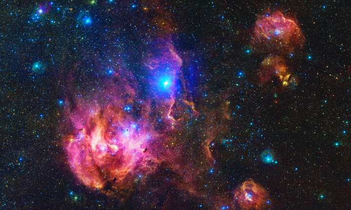 Tinh vân Con Gà Chạy lung linh trong bức ảnh mới