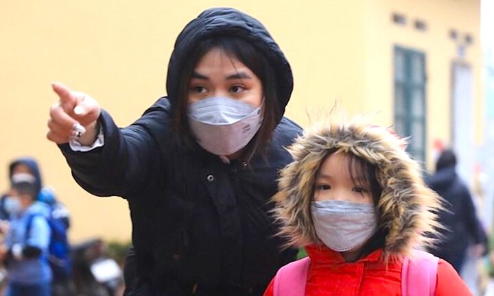 Phụ huynh xem dự báo thời tiết ở đâu để cho con nghỉ học khi trời rét?