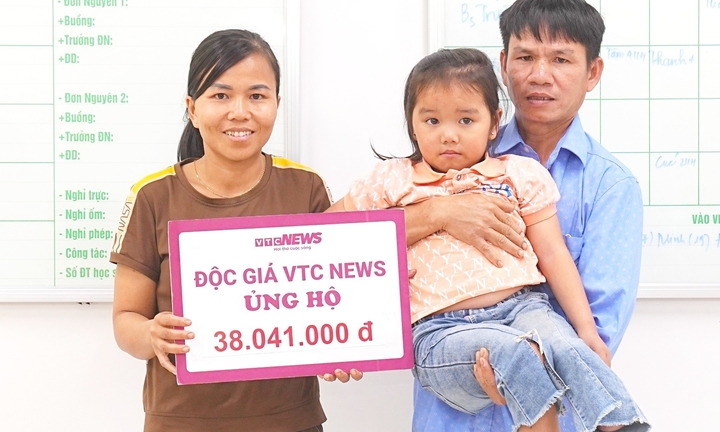 Bạn đọc VTC News giúp đỡ 5 hoàn cảnh khó khăn gần 136 triệu đồng