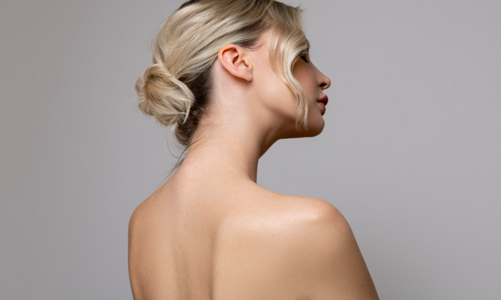 Mốt làm đẹp hiệu ứng cổ thon dài