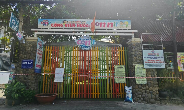 Điều tra vụ bé trai 6 tuổi tử vong ở công viên nước tại TP.HCM