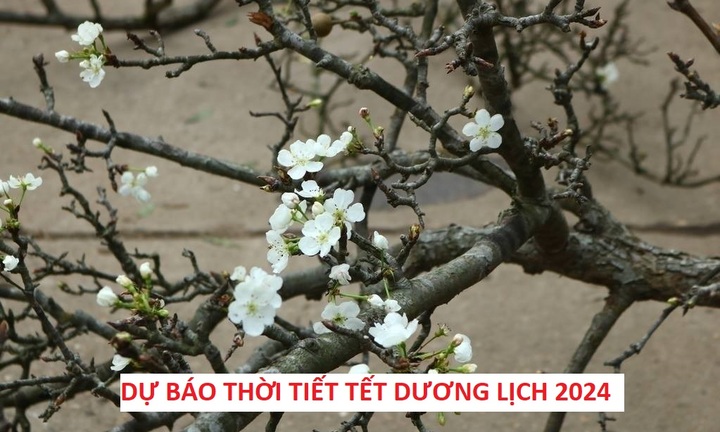 Dự báo thời tiết dịp nghỉ Tết Dương lịch 2024