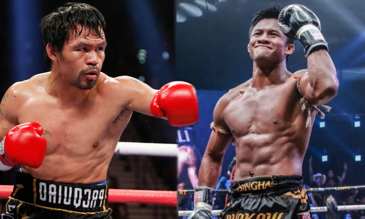 Manny Pacquiao trở lại võ đài, chốt ngày tỉ thí với 'thánh muay' Buakaw