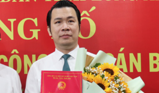 Ông Trương Tấn Sơn giữ chức Phó Giám đốc Sở Xây dựng tỉnh Long An