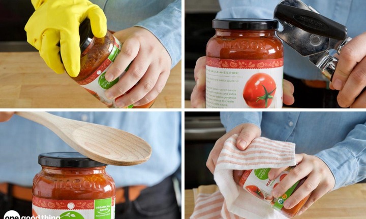 Cách mở nắp chai bị vặn quá chặt