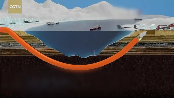 Trung Quốc lần đầu lắp đặt cáp mặt đất truyền điện dưới biển