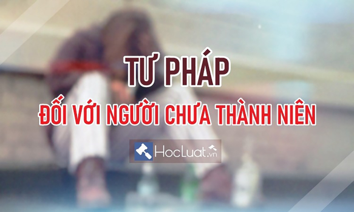 Cần một Luật riêng về tư pháp cho người chưa thành niên