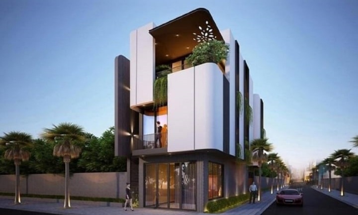 Mẫu thiết kế nhà ở kết hợp kinh doanh 