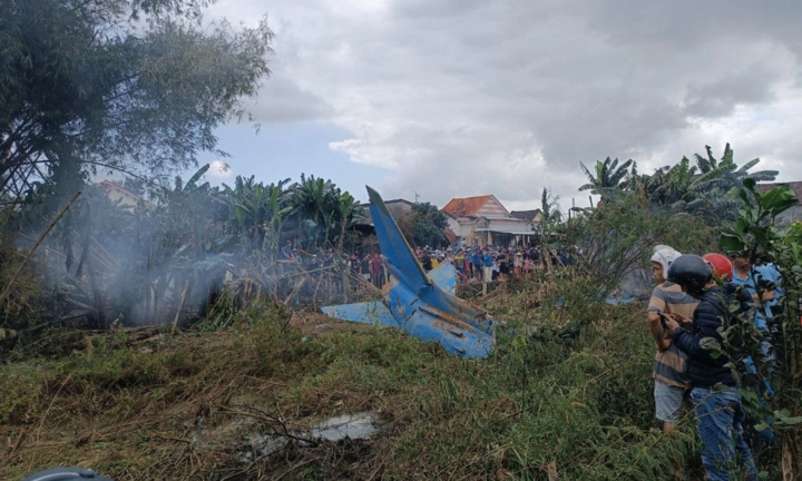 Vụ rơi máy bay Su-22 ở Quảng Nam: Chính quyền sửa chữa nhà cho dân trước Tết