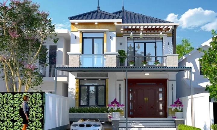 Mẫu thiết kế nhà có tầng hầm để xe được yêu thích nhất