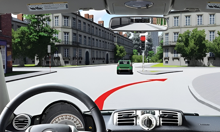 Xe nào phải dừng trong trường hợp này?