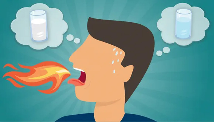 Cách giảm cay khi ăn ớt