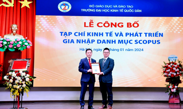 Một tạp chí của trường ĐH Kinh tế quốc dân gia nhập danh mục Scopus