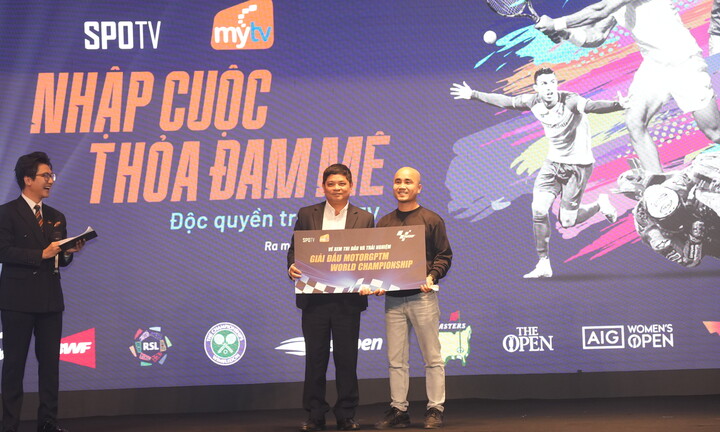 Kênh thể thao SPOTV và SPOTV2 chính thức phát sóng trên truyền hình MyTV