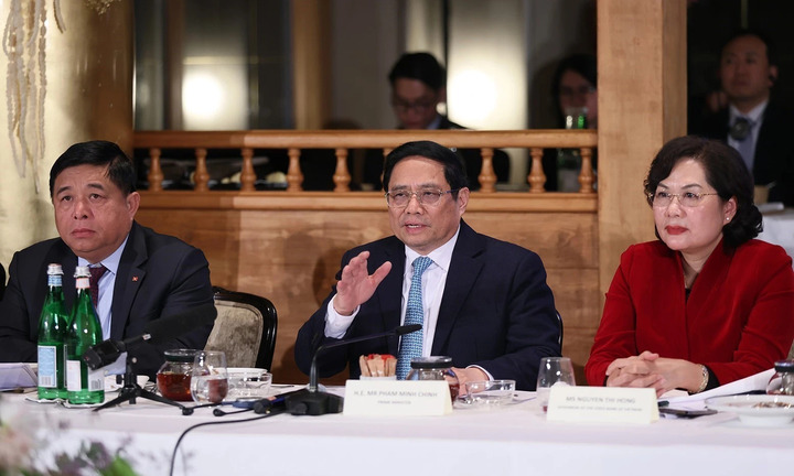 Thủ tướng Phạm Minh Chính đề nghị hỗ trợ xây dựng trung tâm tài chính Việt Nam