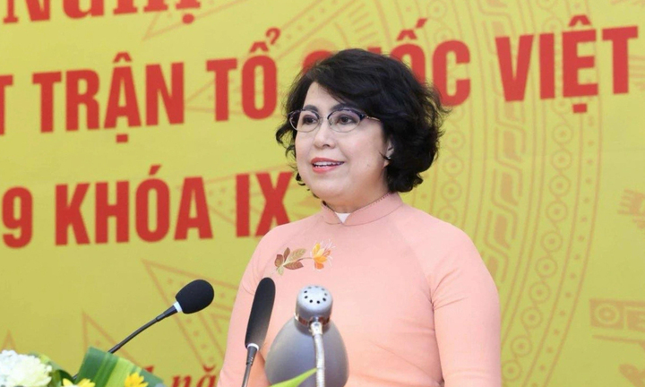 Bà Tô Thị Bích Châu làm Phó Chủ tịch Ủy ban Trung ương MTTQ Việt Nam