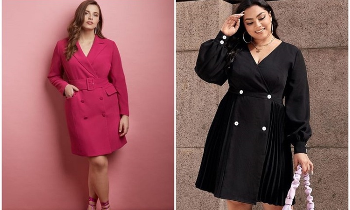 Gợi ý cách lên đồ dự tiệc cuối năm cho nàng mũm mĩm