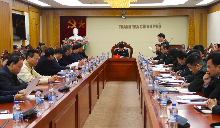 Thanh tra Chính phủ công bố thanh tra quản lý về đê điều, phòng chống thiên tai