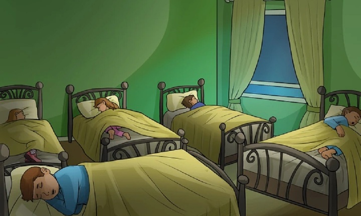 Chỉ người thông minh mới trả lời đúng: Đứa trẻ nào đã lén ra ngoài?