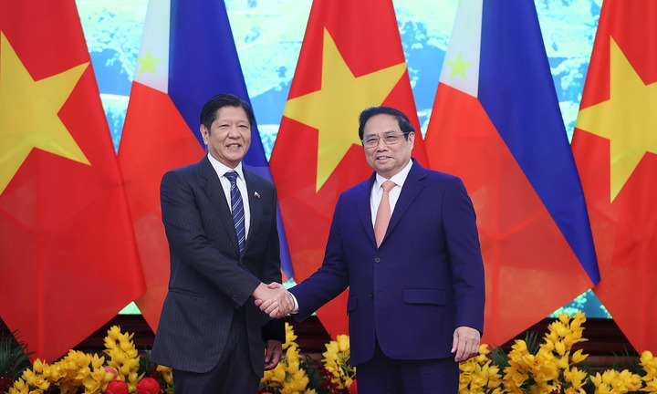 Thủ tướng Phạm Minh Chính tiếp Tổng thống Philippines