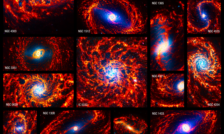 Kính James Webb soi 19 cấu trúc thiên hà phức tạp với độ chi tiết chưa từng có