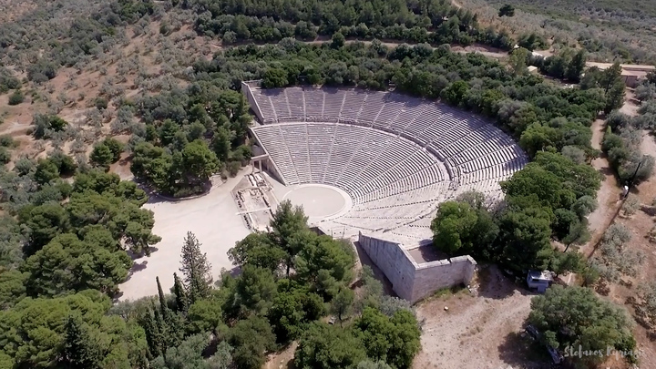 Chiêm ngưỡng kiệt tác nhà hát của người Hy Lạp cổ đại