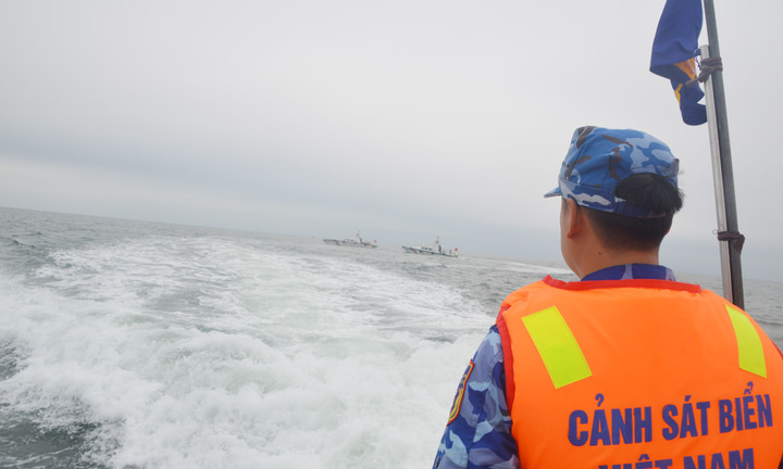 Cảnh sát Biển Việt Nam-Trung Quốc tuần tra chung trên vùng biển giáp ranh