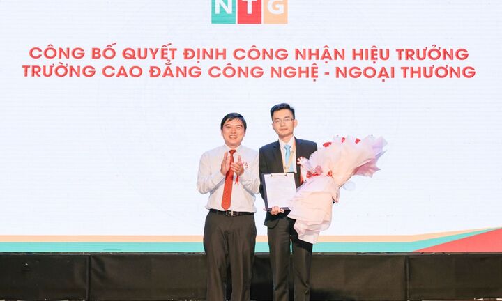 Trường CĐ Công nghệ-Ngoại thương: Tự hào 15 năm hình thành và phát triển