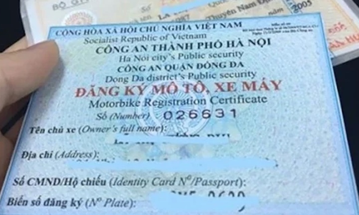 Bỏ sổ hộ khẩu thì đăng ký xe thế nào? 