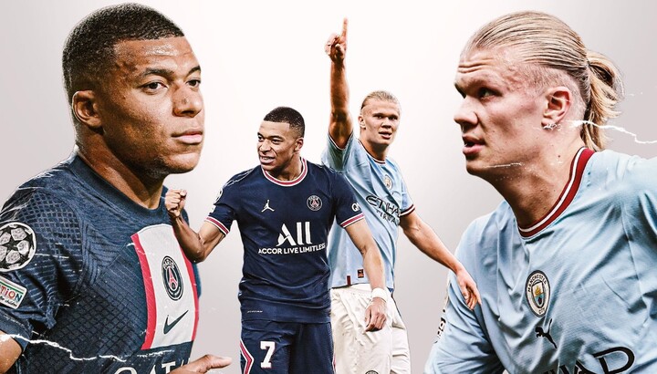 Xếp hạng tiền đạo hay nhất châu Âu: Haaland chỉ đứng thứ 7