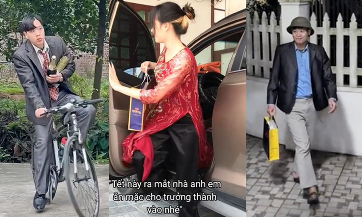Trend 'ăn mặc trưởng thành ra mắt nhà người yêu' sốt trên TikTok