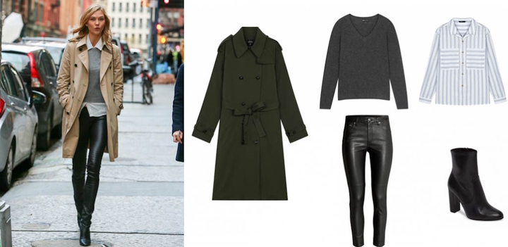 Cách phối đồ với áo măng tô vừa ấm vừa thời trang