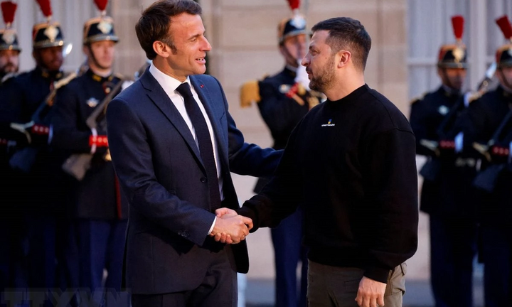 Pháp cam kết tăng viện trợ cho Ukraine lên tới 3,2 tỷ USD trong năm 2024