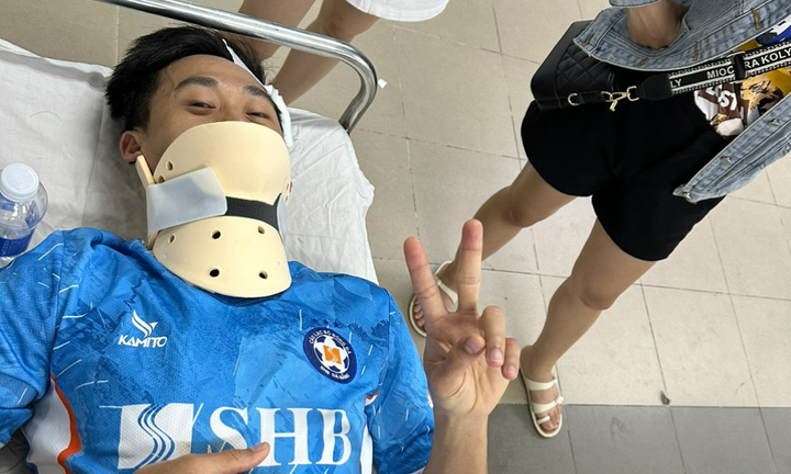 Cựu tuyển thủ Việt Nam bị chấn động não, khâu 2 mũi