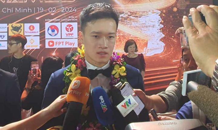 Trực tiếp Quả bóng Vàng Việt Nam 2023: Hoàng Đức được vinh danh