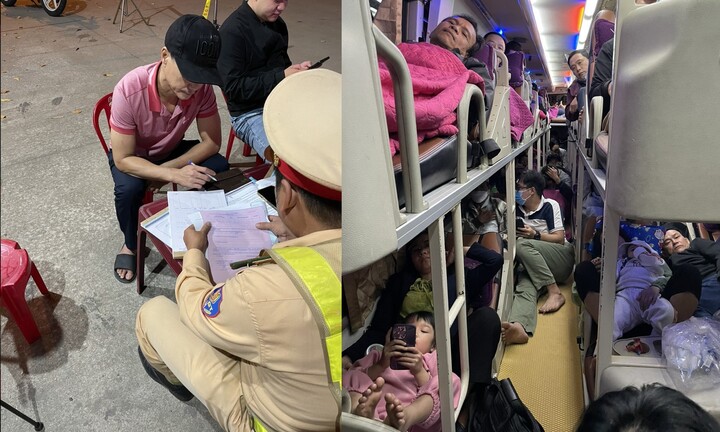 Xe khách 24 chỗ nhồi nhét 37 người