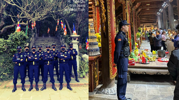 Vì sao chùa Phật Tích thuê dàn vệ sĩ đứng canh gác?