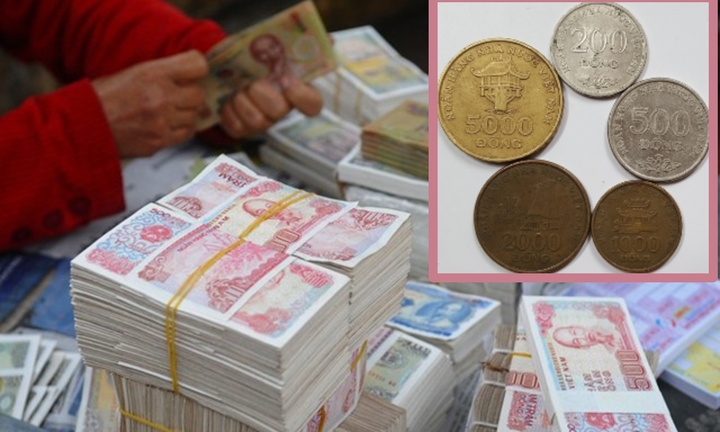 Vẫn có giá trị lưu hành, vì sao tiền xu, tiền giấy mệnh giá nhỏ mất hút?