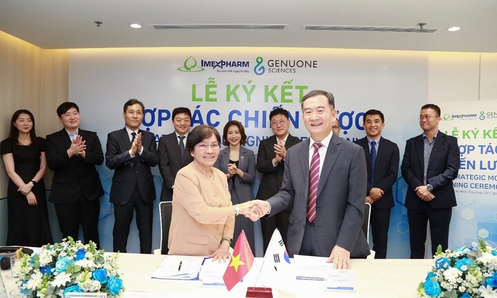 Imexpharm hợp tác với Genuone