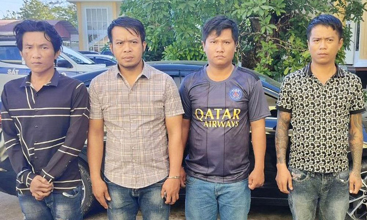 Bắt giam nhóm giết người vì mâu thuẫn trên bàn nhậu ở Long An